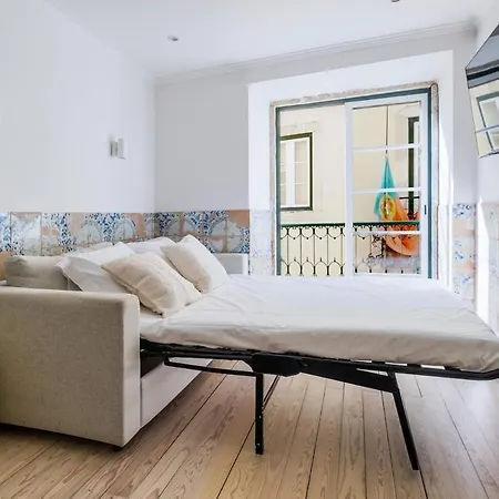 Charming Cozy Mouraria Flat Apartmán *